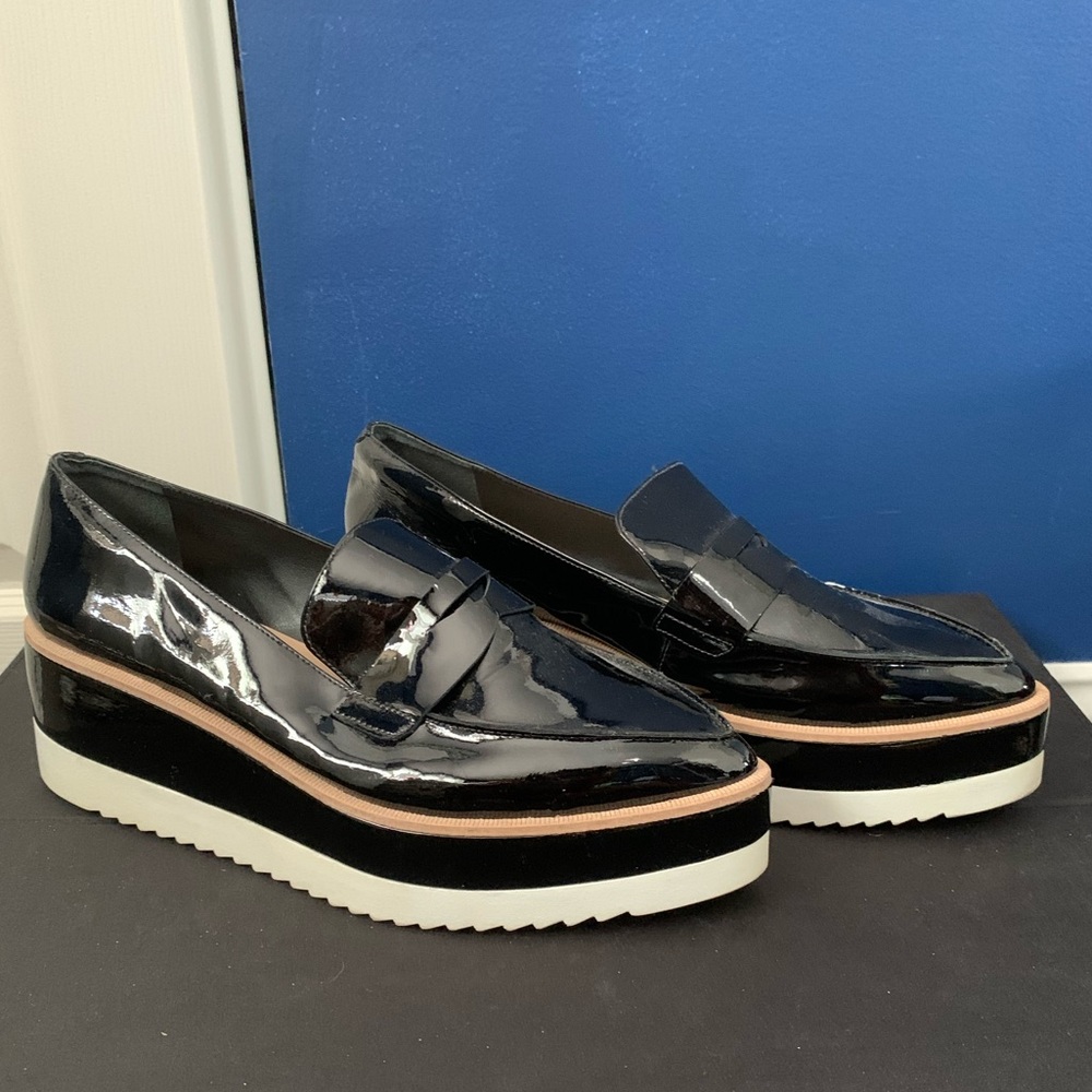 Sals Fifth Avenue Black Patent Loafer